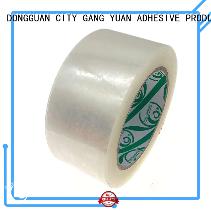 Gangyuan color adhesive tape supplier for carton sealing
