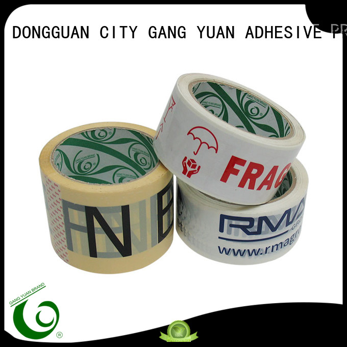 bopp tape wholesale for moving boxes Gangyuan