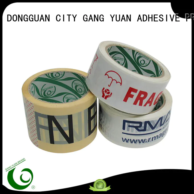 Gangyuan cold-resistant coloured packaging tape for carton sealing