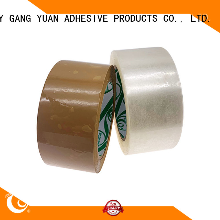 Gangyuan color bopp tape wholesale for carton sealing