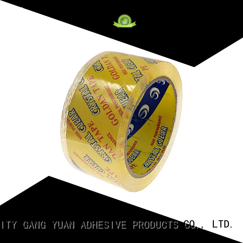 Gangyuan opp tape wholesale for carton sealing