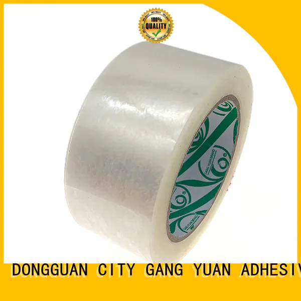 Gangyuan super clear bopp tape wholesale for carton sealing