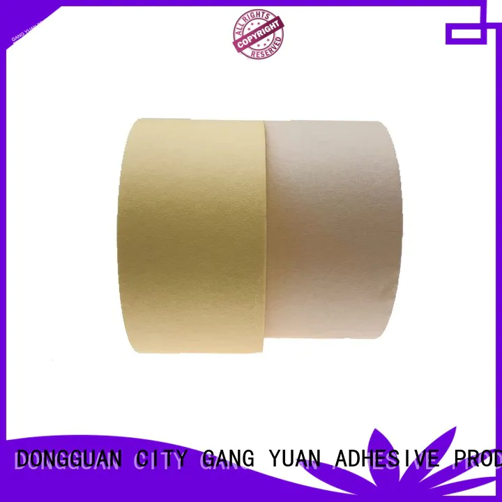 Gangyuan masking tape painting reputable manufacturer for various surfaces