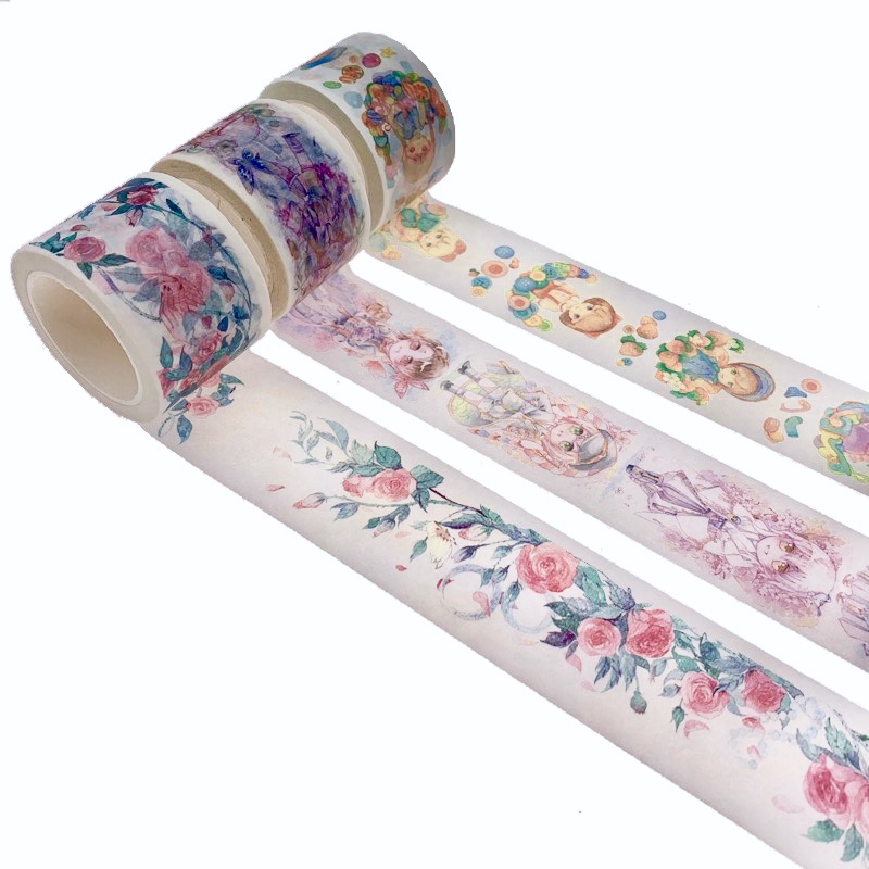 Custom Washi Tape Wide Vintage  Washi Tape