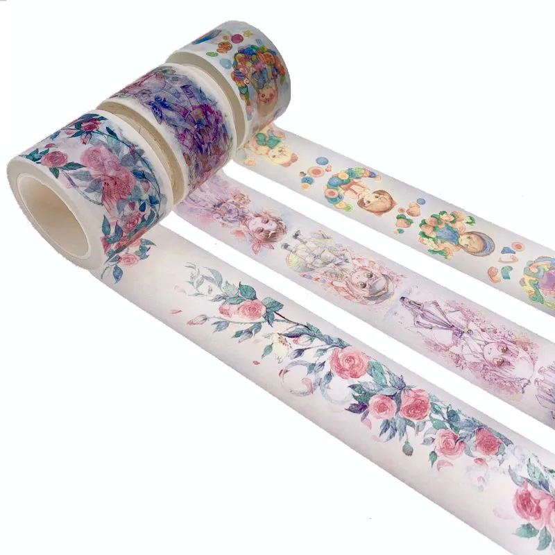 Gangyuan red washi tape factory for packaging