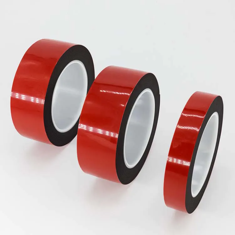 VHB Tape Black Acrylic Tape With Red Liner VHB Adhesive Tape