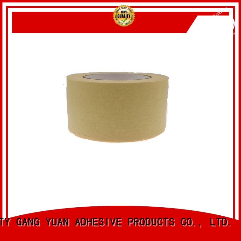 Gangyuan masking tape painting factory price for Outdoors