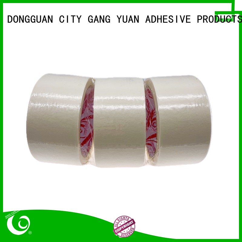 Gangyuan China masking tape reputable manufacturer for various surfaces