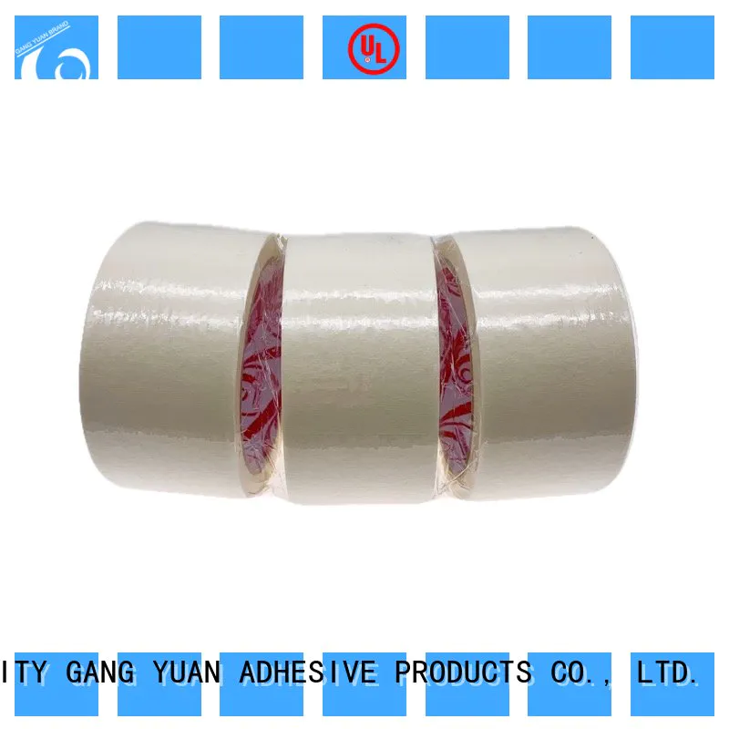 Gangyuan China masking tape reputable manufacturer for various surfaces