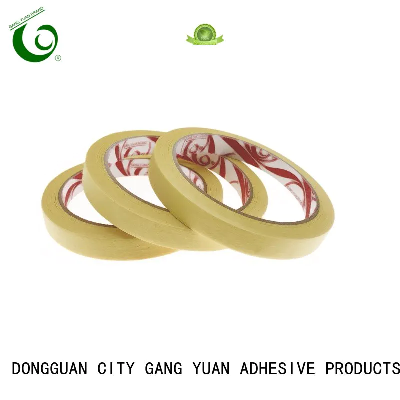Gangyuan China masking tape order now for various surfaces