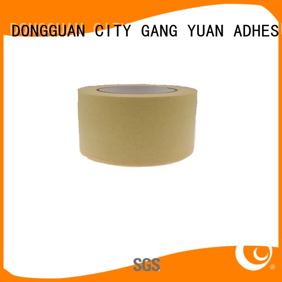 Gangyuan premium quality clear masking tape factory price for various surfaces