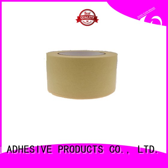 Gangyuan low temperature masking tape painting factory price for Outdoors