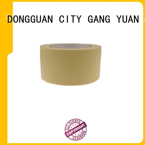 Gangyuan middle temperature clear masking tape reputable manufacturer for Outdoors