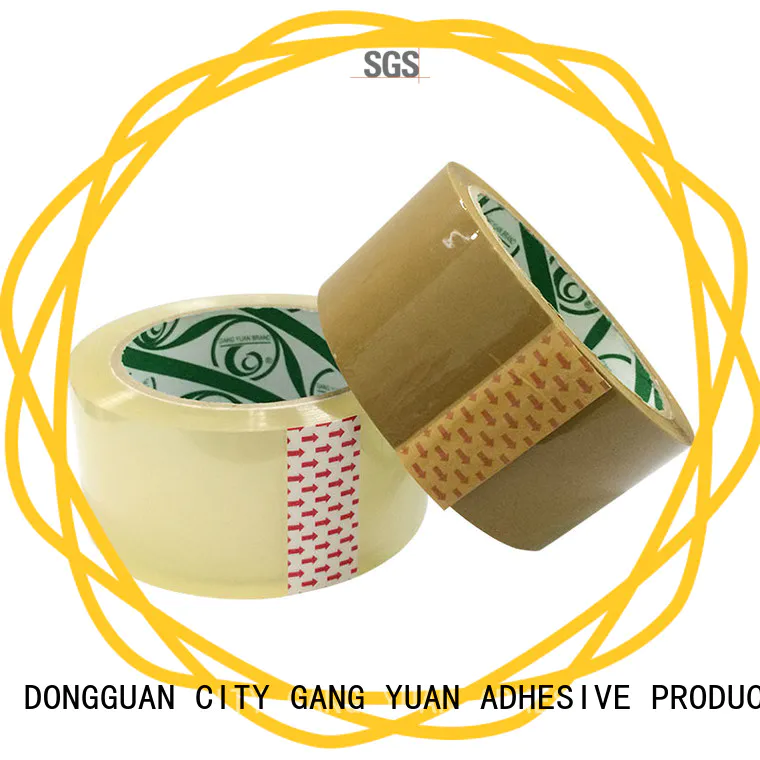 Gangyuan economic grade bopp tape supplier for moving boxes