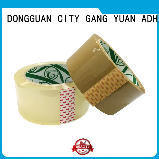 Gangyuan color bopp tape wholesale for moving boxes